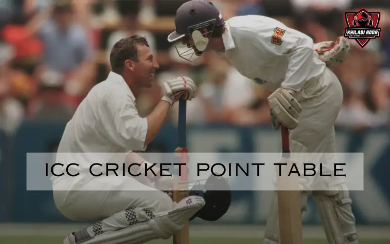 icc cricket point table